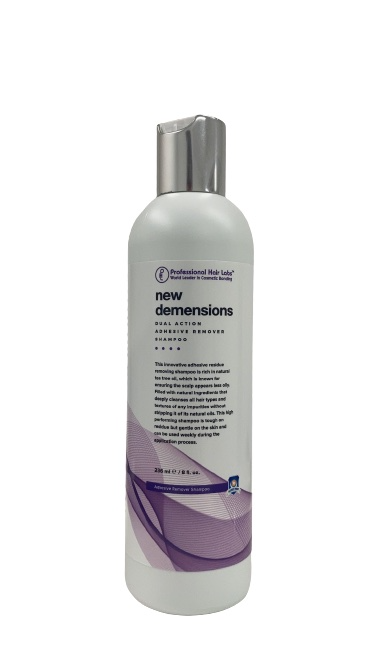 New Demensions Dual Action Shampoo - Adhesive Residue Remover